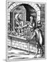 The Clockmaker, 16th Century-Jost Amman-Mounted Giclee Print