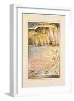 The Clod and the Pebble: Plate 32 from Songs of Innocence and of Experience C.1815-26-William Blake-Framed Giclee Print