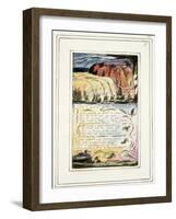 The Clod and the Pebble: Plate 33 from Songs of Innocence and of Experience C.1802-08-William Blake-Framed Giclee Print