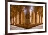 The Cloister of Convento De San Esteban in Salamanca, Castile and Leon, Spain, Europe-Julian Elliott-Framed Photographic Print