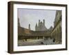 The Cloister of Mont Saint-Michel-Emmanuel Lansyer-Framed Giclee Print