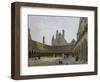 The Cloister of Mont Saint-Michel-Emmanuel Lansyer-Framed Giclee Print