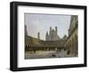 The Cloister of Mont Saint-Michel-Emmanuel Lansyer-Framed Giclee Print