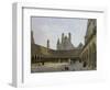 The Cloister of Mont Saint-Michel-Emmanuel Lansyer-Framed Giclee Print