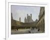 The Cloister of Mont Saint-Michel-Emmanuel Lansyer-Framed Giclee Print