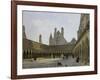 The Cloister of Mont Saint-Michel-Emmanuel Lansyer-Framed Giclee Print