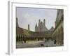 The Cloister of Mont Saint-Michel-Emmanuel Lansyer-Framed Giclee Print