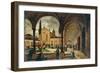 The Cloister of St Bernardino-Giuseppe Canella-Framed Giclee Print