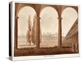 The Cloister of the Charterhouse, 1833-Agostino Tofanelli-Stretched Canvas