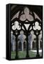 The Cloister, the Cistercian Abbey of Noirlac, Bruere-Allichamps, Cher, Centre, France, Europe-Godong-Framed Stretched Canvas