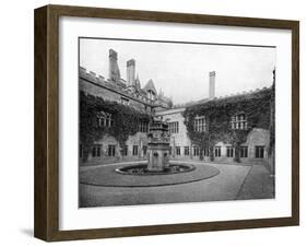 The Cloisters, Newstead Abbey, Nottinghamshire, 1924-1926-Valentine & Sons-Framed Giclee Print