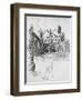'The Cloisters, Westminster Abbey', 1890-Herbert Railton-Framed Premium Giclee Print