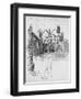 'The Cloisters, Westminster Abbey', 1890-Herbert Railton-Framed Premium Giclee Print