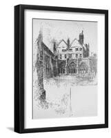 'The Cloisters, Westminster Abbey', 1890-Herbert Railton-Framed Giclee Print