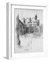 'The Cloisters, Westminster Abbey', 1890-Herbert Railton-Framed Giclee Print