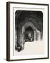 The Cloisters, Windsor, UK, 19th Century-null-Framed Giclee Print