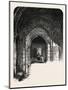 The Cloisters, Windsor, UK, 19th Century-null-Mounted Giclee Print