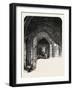 The Cloisters, Windsor, UK, 19th Century-null-Framed Giclee Print