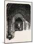 The Cloisters, Windsor, UK, 19th Century-null-Mounted Giclee Print