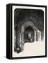 The Cloisters, Windsor, UK, 19th Century-null-Framed Stretched Canvas