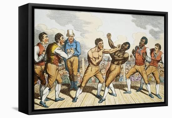 The Close of the Battle or the Champion Triumphant-Stapleton Collection-Framed Stretched Canvas
