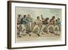 The Close of the Battle Triumphant-George Cruikshank-Framed Giclee Print