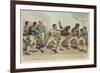 The Close of the Battle Triumphant-George Cruikshank-Framed Giclee Print