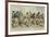 The Close of the Battle Triumphant-George Cruikshank-Framed Giclee Print