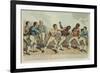 The Close of the Battle Triumphant-George Cruikshank-Framed Giclee Print