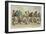 The Close of the Battle Triumphant-George Cruikshank-Framed Giclee Print