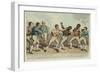 The Close of the Battle Triumphant-George Cruikshank-Framed Giclee Print
