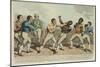 The Close of the Battle Triumphant-George Cruikshank-Mounted Giclee Print