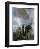 The Close, Salisbury, Wiltshire-John Constable-Framed Premium Giclee Print