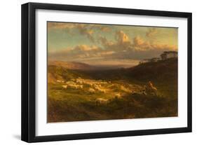 The Closing Day, Scene in Sussex, 1872-George Vicat Cole-Framed Giclee Print