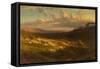 The Closing Day, Scene in Sussex, 1872-George Vicat Cole-Framed Stretched Canvas