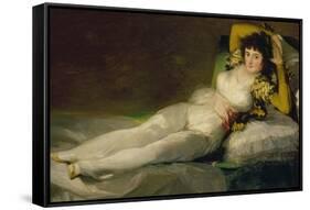 The Clothed Maja, 1800-07-Francisco de Goya-Framed Stretched Canvas