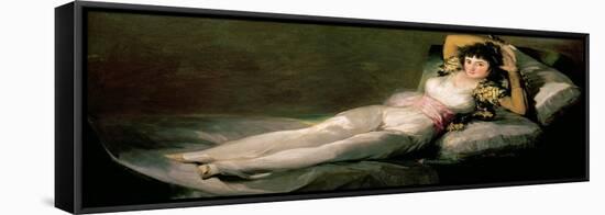The Clothed Maja, circa 1800-Francisco de Goya-Framed Stretched Canvas