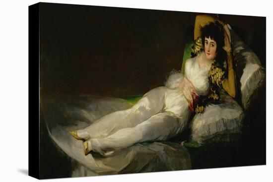 The Clothed Maja, circa 1800-Francisco de Goya-Stretched Canvas