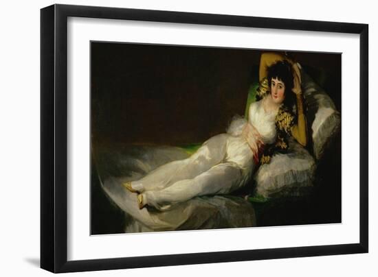 The Clothed Maja, circa 1800-Francisco de Goya-Framed Giclee Print