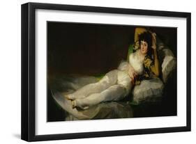 The Clothed Maja, circa 1800-Francisco de Goya-Framed Giclee Print
