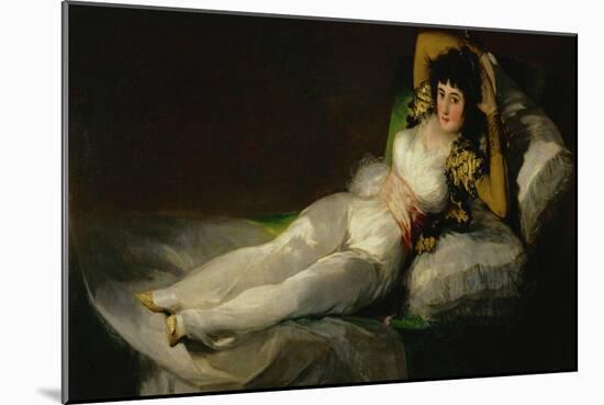 The Clothed Maja, circa 1800-Francisco de Goya-Mounted Giclee Print