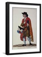 The Clothes Seller-null-Framed Giclee Print