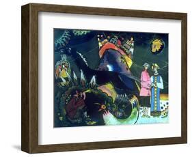 The Cloud of Gold, 1918-Wassily Kandinsky-Framed Giclee Print