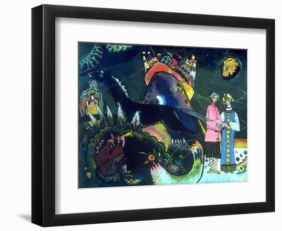 The Cloud of Gold, 1918-Wassily Kandinsky-Framed Giclee Print