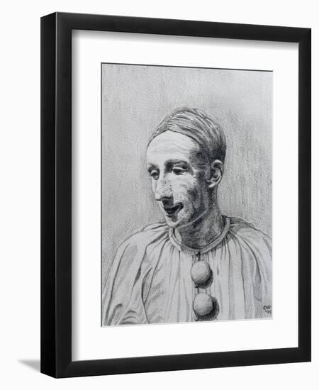 The Clown II, 1995-Carolyn Hubbard-Ford-Framed Giclee Print