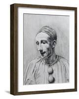 The Clown II, 1995-Carolyn Hubbard-Ford-Framed Giclee Print