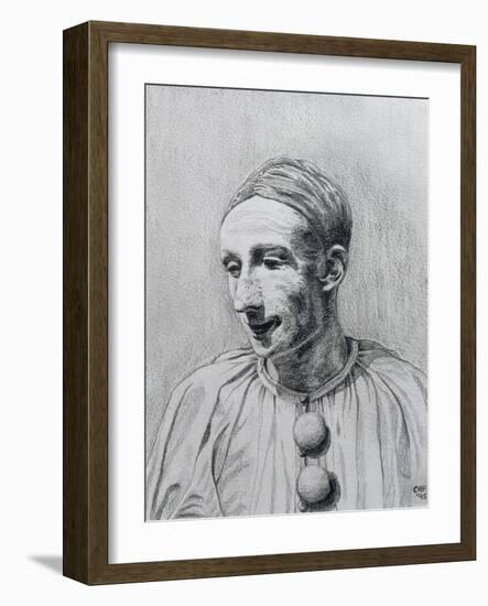 The Clown II, 1995-Carolyn Hubbard-Ford-Framed Giclee Print