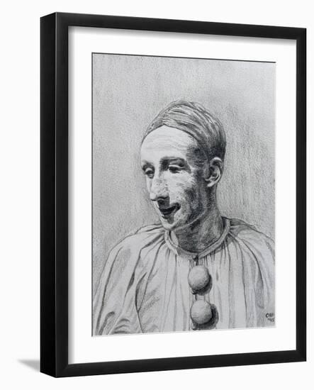 The Clown II, 1995-Carolyn Hubbard-Ford-Framed Giclee Print