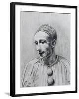 The Clown II, 1995-Carolyn Hubbard-Ford-Framed Giclee Print