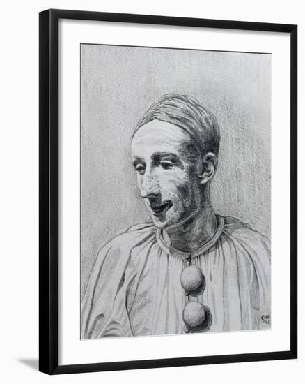 The Clown II, 1995-Carolyn Hubbard-Ford-Framed Giclee Print